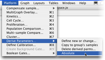 derived parameters flowjo 10